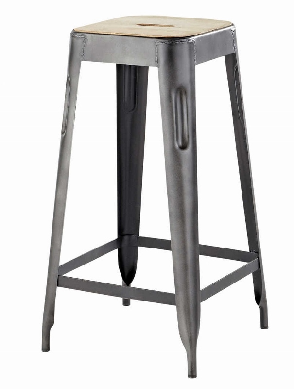 Tabouret bar tolix dossier