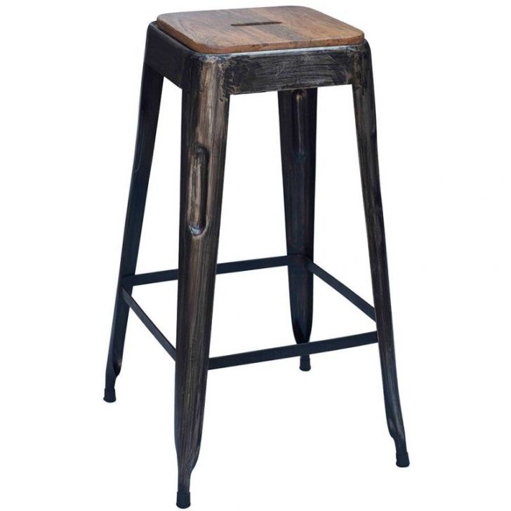 Tabouret bar industriel