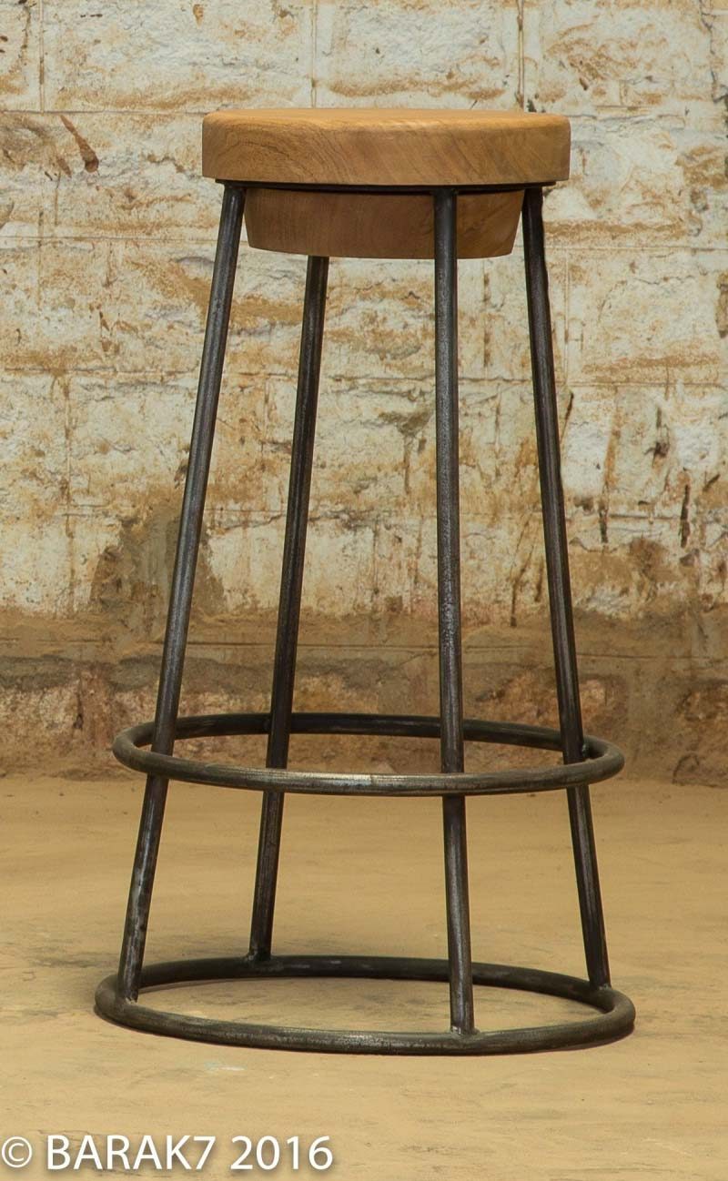 Tabouret industriel deco