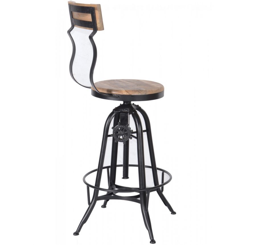 Tabouret de bar industriel maison du monde