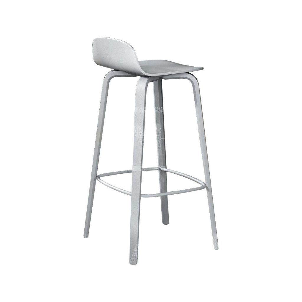 Tabouret de bar design en bois legende ii