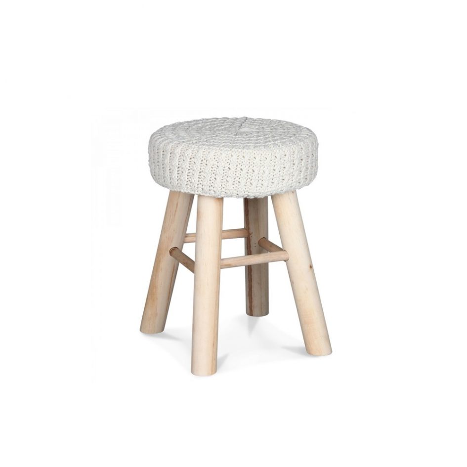 Tabouret fourrure alinea